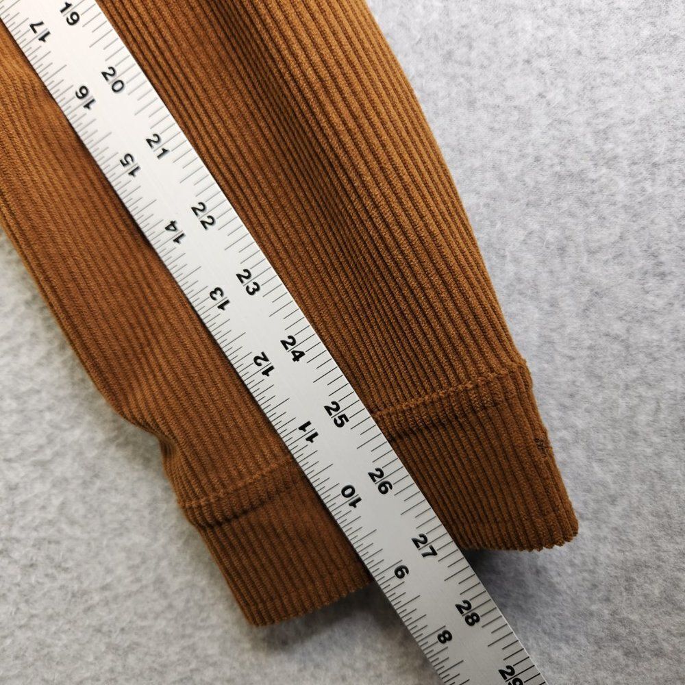 Avec Les Filles Blazer Womens Small Brown Corduroy Flap Pockets Boho Minimalist - Picture 12 of 14